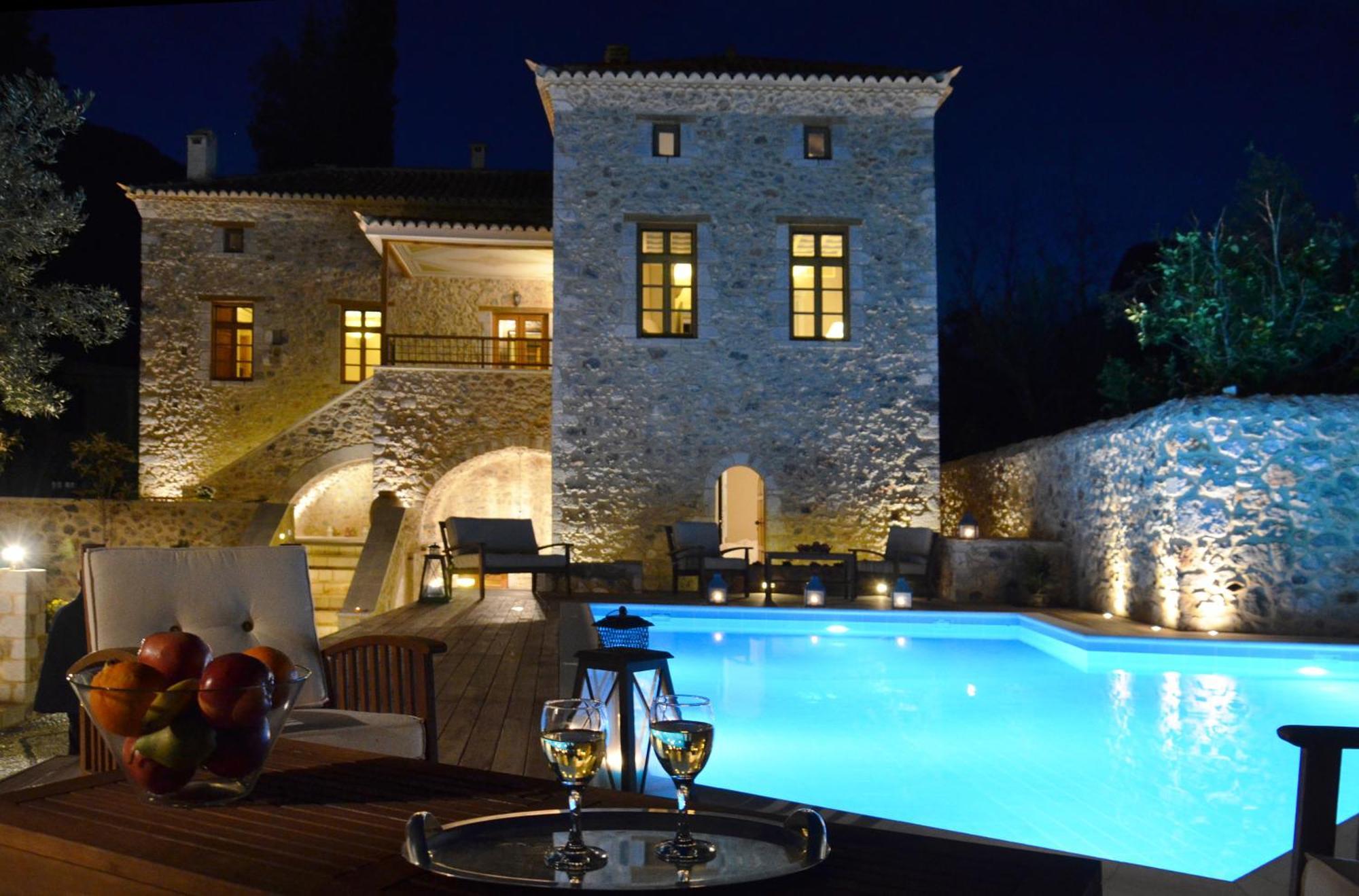 Archontiko Chioti Otel Leonídion Dış mekan fotoğraf
